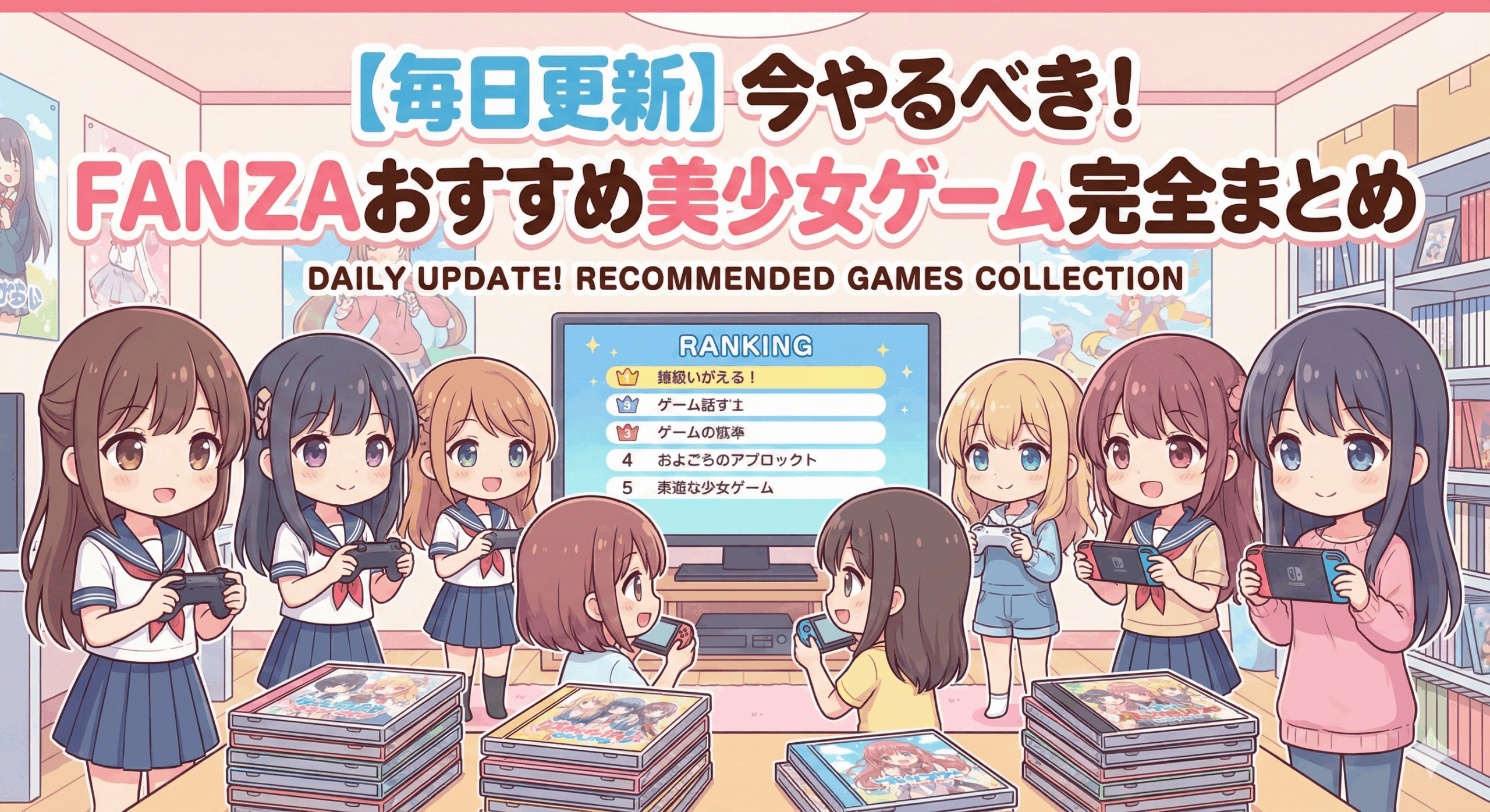 【毎日更新】FANZA PCゲーム・美少女ゲームのおすすめ新作一覧