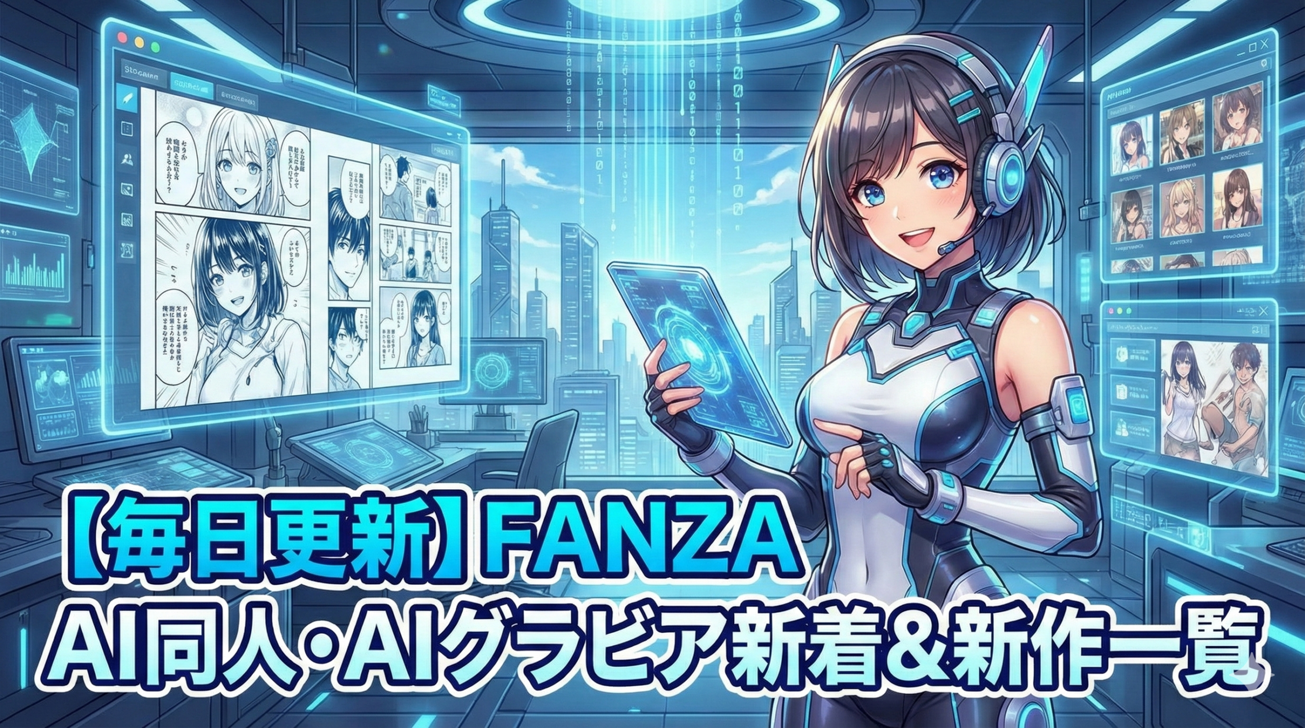 【毎日更新】FANZA AI同人・AIグラビア新着＆新作一覧