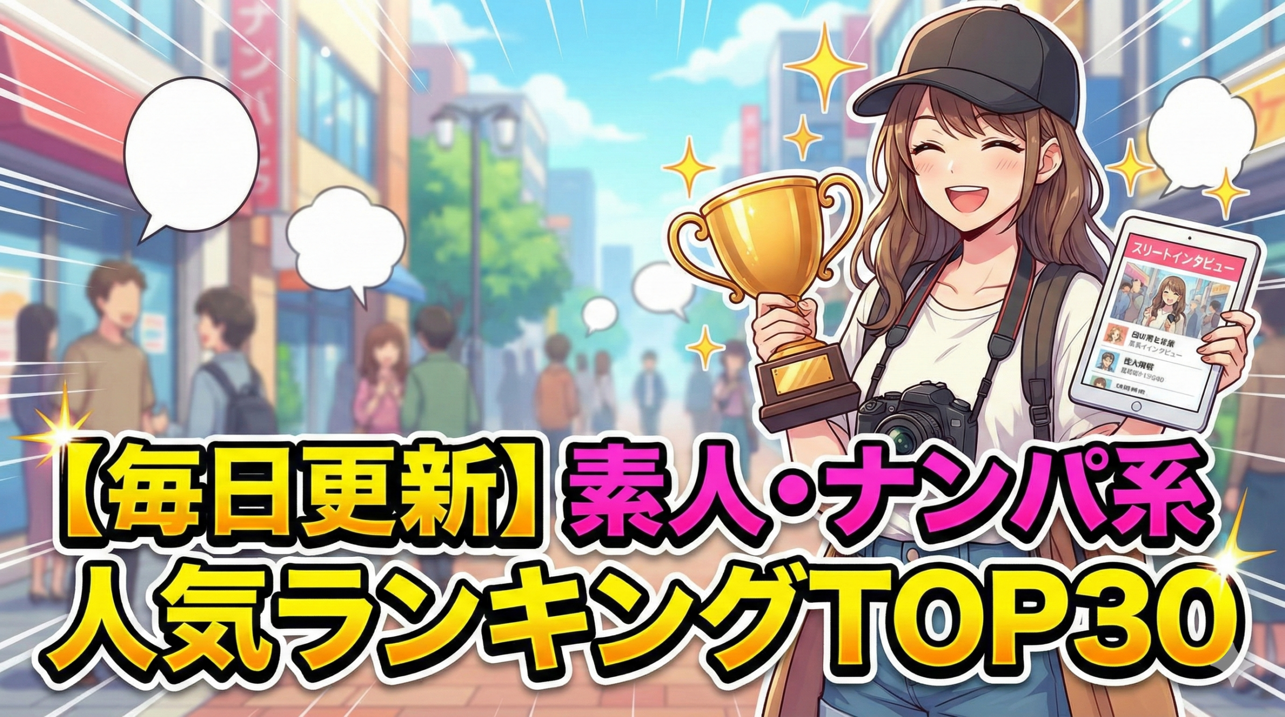 【毎日更新】演技じゃ抜けない！FANZA動画「素人・ナンパ」ガチランキングTOP30