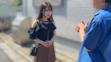 街角チャレンジの視線で、距離がいきなり近くなる。めいさん（mgld004）